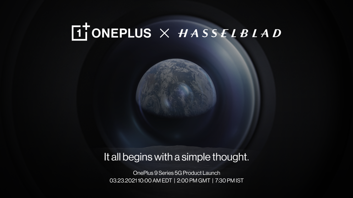 OnePlus 9 event with Hasselblad